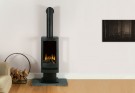 BRITISH FIRES  Bramshaw Elektrisk Peisovn, m/sideglass thumbnail