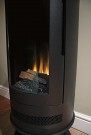 BRITISH FIRES Ashurst, Elektrisk Peisvon, Rund thumbnail