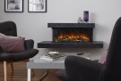BRITISH FIRE, Brockenhurst elektrisk peis , vegghengt thumbnail
